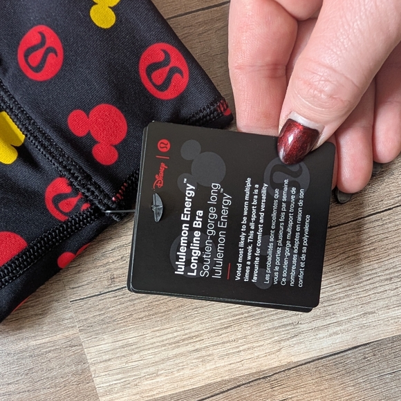 Disney x Lululemon Energy Longline Sports Bra - Picture 3 of 4